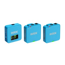 RODE Wireless GO III Blue - system mikrofonów bezprzewodowych (niebieski) RODE