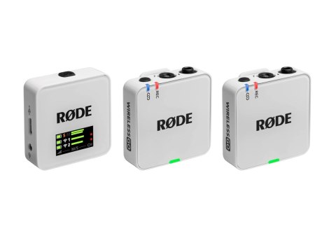 RODE Wireless GO III White - system mikrofonów bezprzewodowych (biały) RODE