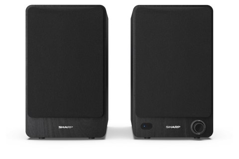 Sharp Bookshelf Speakers 2-drożny Czarny Przewodowy i Bezprzewodowy 60 W SHARP