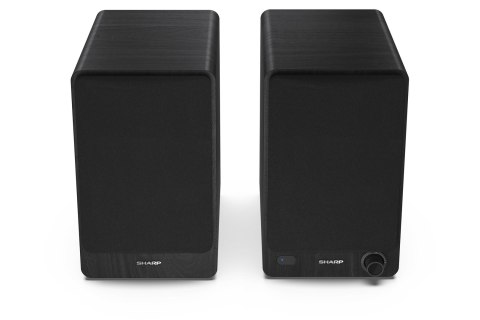 Sharp Bookshelf Speakers 2-drożny Czarny Przewodowy i Bezprzewodowy 60 W SHARP