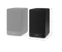 Sharp Bookshelf Speakers 2-drożny Czarny Przewodowy i Bezprzewodowy 60 W SHARP