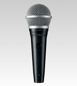 Shure PGA48-XLR-E - Mikrofon dynamiczny, kardioidalny, wokalny SHURE