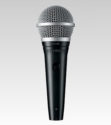 Shure PGA48-XLR-E - Mikrofon dynamiczny, kardioidalny, wokalny SHURE