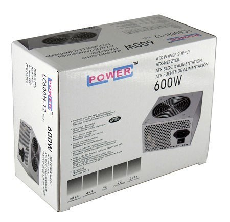 Zasilacz LC-POWER LC600H-12 (600 W; Aktywne; 120 mm) LC-POWER