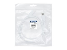 66-103# Przyłącze usb 3.0 a - usb-c 1m białe zawieszka Blow