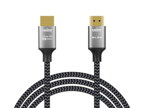92-682# Przyłącze hdmi-hdmi 8k 2m plecionka Blow