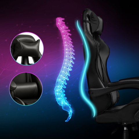 Extralink Gaming | Fotel gamingowy | biurowy, obrotowy, kubełkowy, czarny, G-524 Extralink