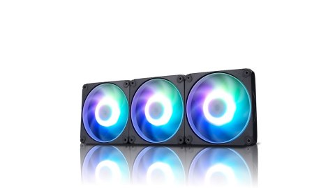 In Win Mercury AM120S Obudowa komputera Wentylator 12 cm Czarny, Biały 3 szt. IN WIN