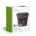 Niszczarka do papieru Nedis 12l DIN P-4 190W Czarna Nedis