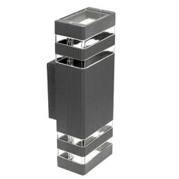 Oprawa elewacyjna Santa 2x GU10 antracyt RAL7016