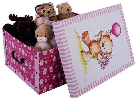 Pudełko kartonowe MAXI MISIE RÓŻOWE MissSpace