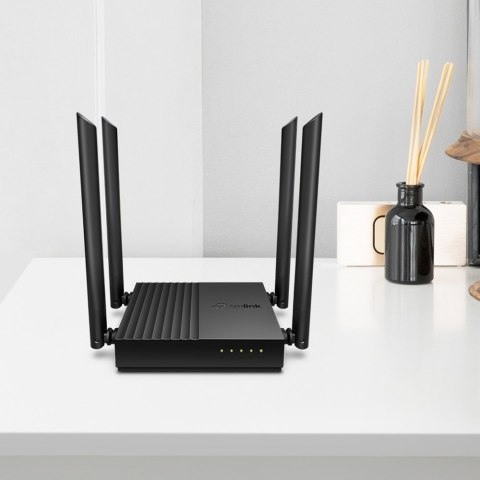 TP-Link ARCHER A64 router bezprzewodowy Gigabit Ethernet Dual-band (2.4 GHz/5 GHz) Czarny TP-LINK