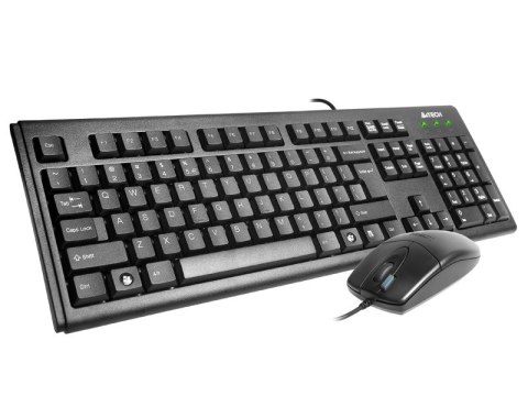 Zestaw klawiatura + mysz A4TECH KM-72620D USB Black A4TECH
