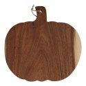 Alpina - Deska drewniana do serwowania w kształcie dyni 30x29 cm Alpina