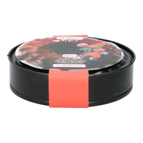 Alpina - Forma do pieczenia 2w1 do ciast i babki z powłoką nieprzywierającą 26x7 cm Alpina