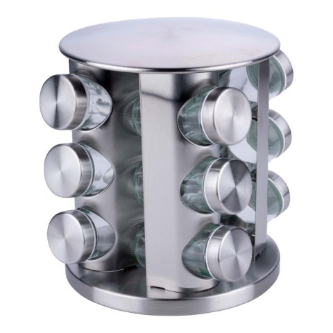 Alpina - Obrotowy stojak organizer na przyprawy 12 słoiczków Alpina