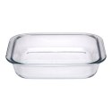 Alpina - Szklane naczynie żaroodporne do pieczenia 25.5x23x5 cm 1.8 L Alpina