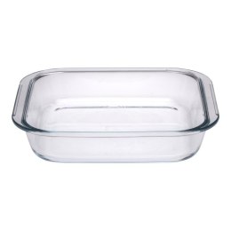 Alpina - Szklane naczynie żaroodporne do pieczenia 25.5x23x5 cm 1.8 L Alpina