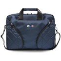 BMW Nylon Pockets & Metal Logo - Torba na notebooka 16" (granatowy) BMW