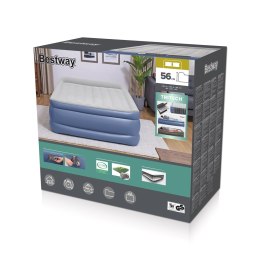 Dmuchany materac Podwójny Bestway 67614 / 23 Niebieski Biały Unisex Bestway