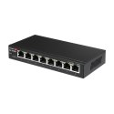 Edimax GS-5008E łącza sieciowe Zarządzany Gigabit Ethernet (10/100/1000) Czarny EDIMAX