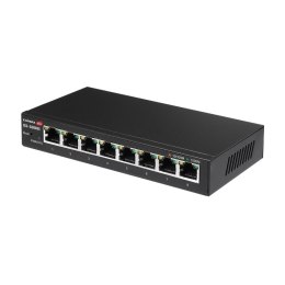 Edimax GS-5008E łącza sieciowe Zarządzany Gigabit Ethernet (10/100/1000) Czarny EDIMAX
