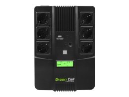 GREEN CELL ZASILACZ AWARYJNY UPS06 AIO 600VA 360W Green Cell