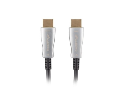 LANBERG KABEL HDMI LANBERG KABEL HDMI M/M V2.0 10M OPTYCZNY AOC CZARNY CA-HDMI-20FB-0100-BK Lanberg
