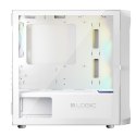 LOGIC OBUDOWA PORTOS ARGB MINI USB 3.0 WHITE LOGIC