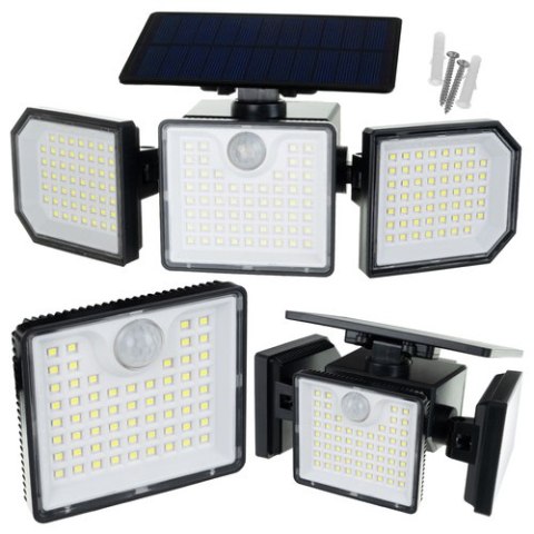 Lampa solarna 167LED 500lm Izoxis 24633 IZOXIS