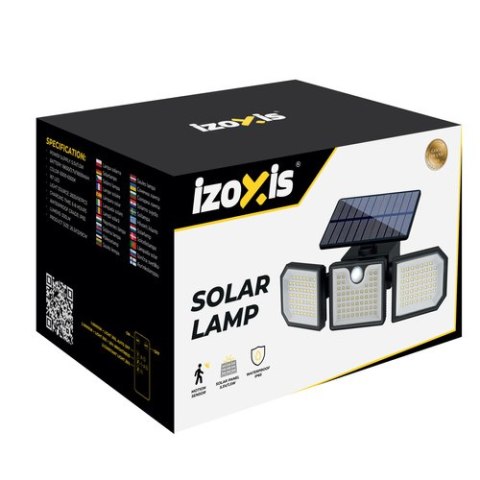 Lampa solarna 167LED 500lm Izoxis 24633 IZOXIS