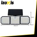 Lampa solarna 167LED 500lm Izoxis 24633 IZOXIS