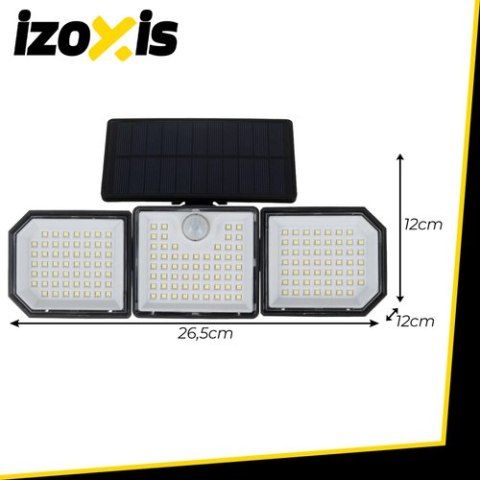 Lampa solarna 167LED 500lm Izoxis 24633 IZOXIS