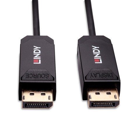 Lindy 38520 kabel DisplayPort 10 m Czarny LINDY