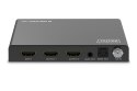 Rozdzielacz / Splitter HDMI 1x2, 8K/60Hz (4:4:4) z HDR, 48 Gbps, HDCP 2.3. Toslink / Stereo, EDID DIGITUS