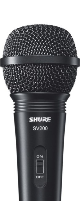 Shure SV200 mikrofon Czarny Mikrofon karaoke SHURE