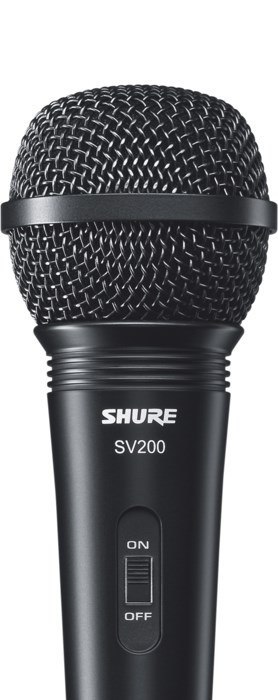 Shure SV200 mikrofon Czarny Mikrofon karaoke SHURE