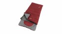 Śpiwór dla dziecka Outwell Contour Junior (140 cm) - red/grey No name