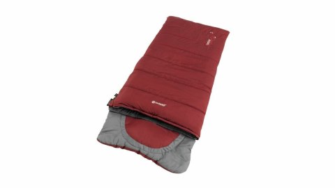 Śpiwór dla dziecka Outwell Contour Junior (140 cm) - red/grey No name
