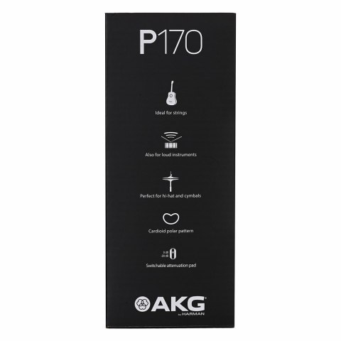 AKG P170 - Mikrofon pojemnościowy, instrumentalny AKG
