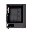 GEMBIRD OBUDOWA FORNAX 2500 MIDI-TOWER (1X USB 3.0, 2X USB 2.0, HD AUDIO, SZKLANY PANEL BOCZNY) CZARNA GEMBIRD