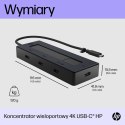 HP 4K USB-C Multiport Hub (EU) Hewlett-Packard
