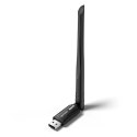 Karta sieciowa Vention AX300 USB Wi-Fi 6 2.4GHz z anteną czarny Vention