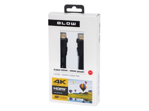 hdmi-hdmi classic flat connection 3m