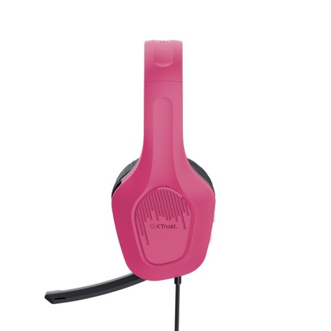 Słuchawki TRUST GXT415P ZIROX HEADSET - PINK 24992 Trust
