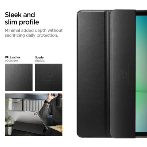 Spigen Smart Fold - Etui do Samsung Galaxy Tab A11+ / A9+ (Black) Spigen