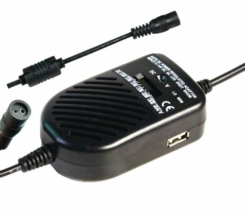 AN1 Uniw. zasilacz samochodowy notebook ATL