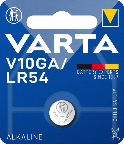 BATERIA ALKALICZNA VARTA V10GA (typ LR54) 1szt VARTA