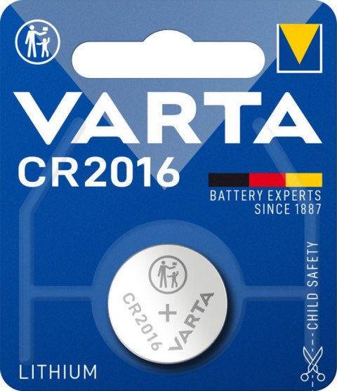 BATERIA LITOWA 3V CR2016 VARTA 1szt VARTA