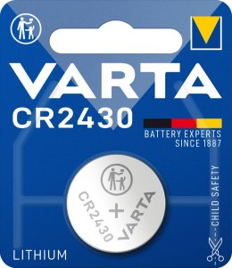 BATERIA LITOWA 3V CR2430 VARTA 1szt VARTA